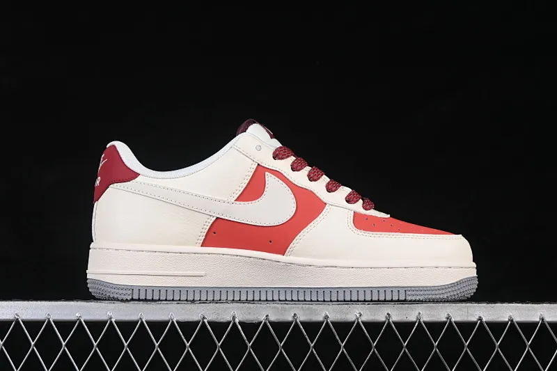 All categories Nk Air Force 1 Air Force series Nk Air Force 1 Low Air Force low-top Nike Air Force 1'07 Low Year of the Horse limited edition red and white contrast Air Force 1 low-top casual sneakers JP2026-151